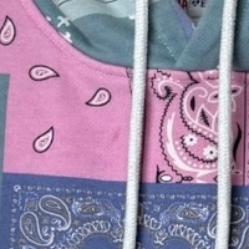 Aelfric‎ Eden Size Small Patchwork Hoodie (D) - Picture 5 of 5